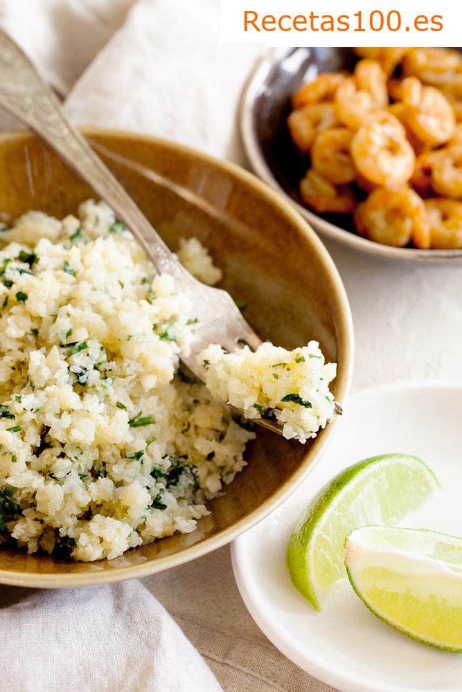 Arroz de coliflor