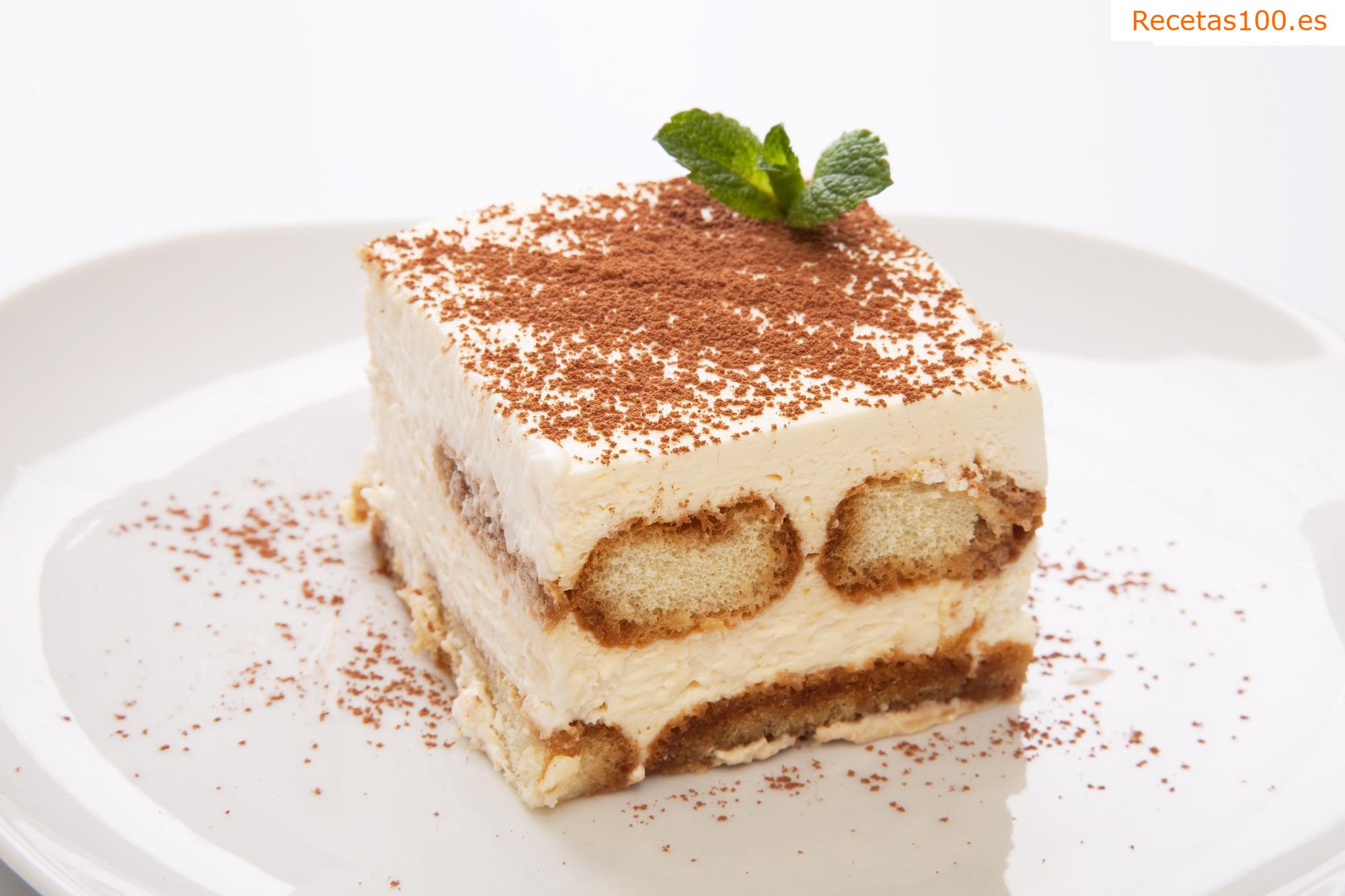 Auténtico tiramisú italiano