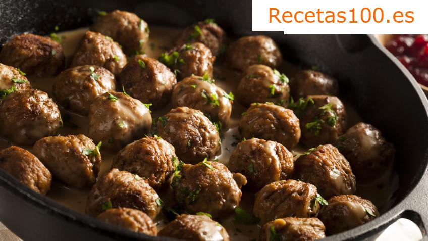 Bolas de carne suecas