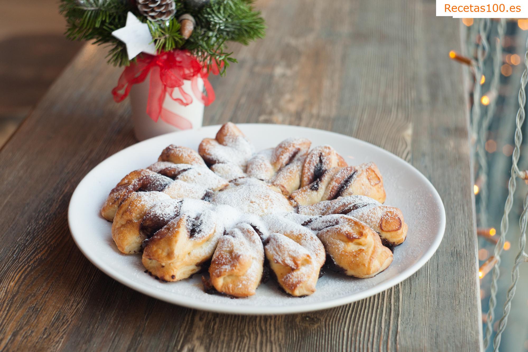 Bollos de nuez con crema