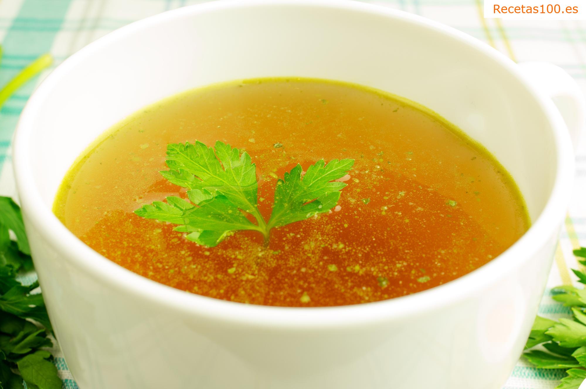 Caldo de rabo de buey