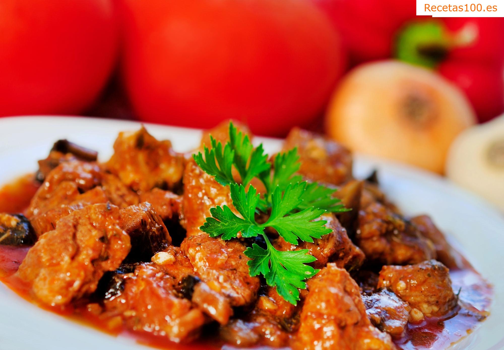 Cerdo con repollo y cerveza