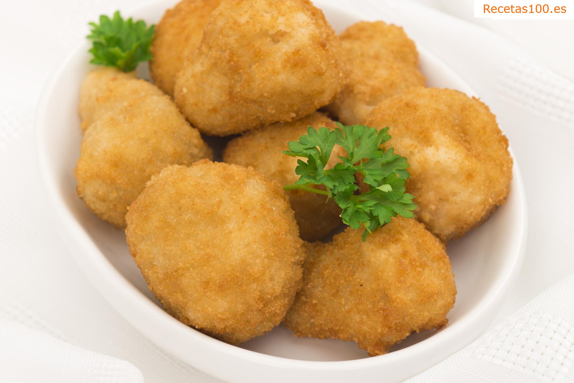 Champiñones fritos