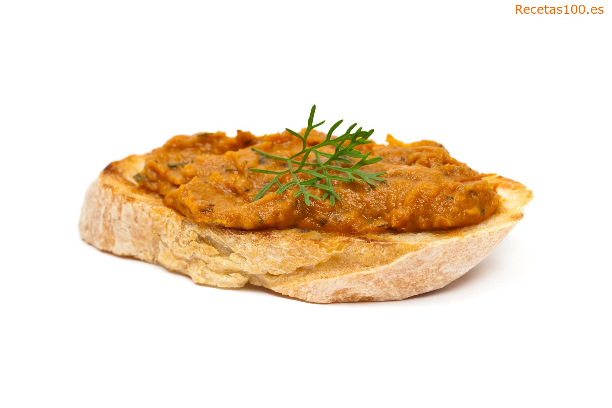 Crema de calabacín para tostadas