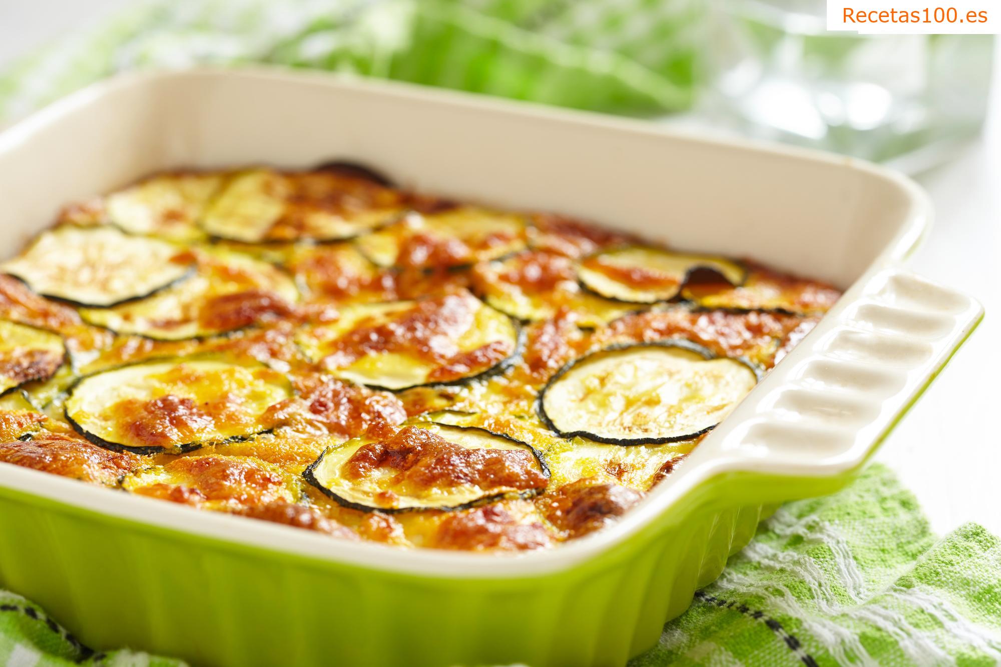 Cuscús al horno con calabacín