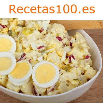 Ensalada de patata navideña