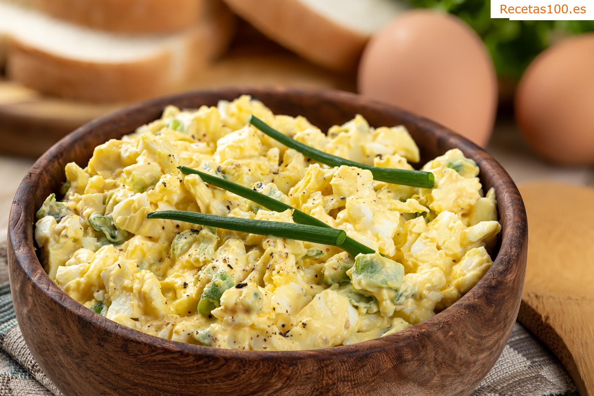Ensalada rápida de huevos