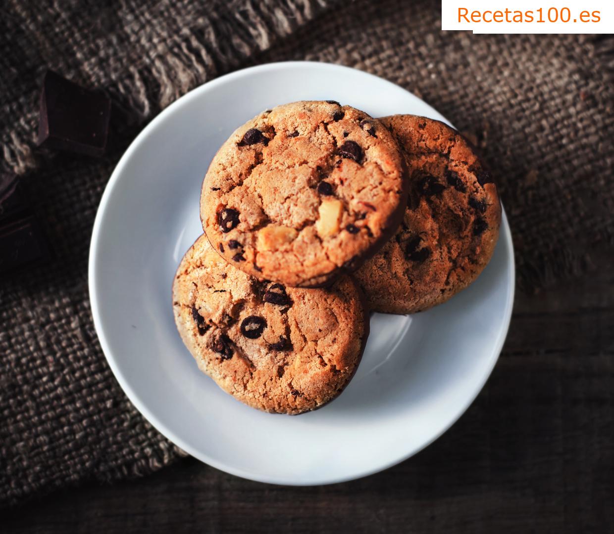 Galletas con trozos de chocolate