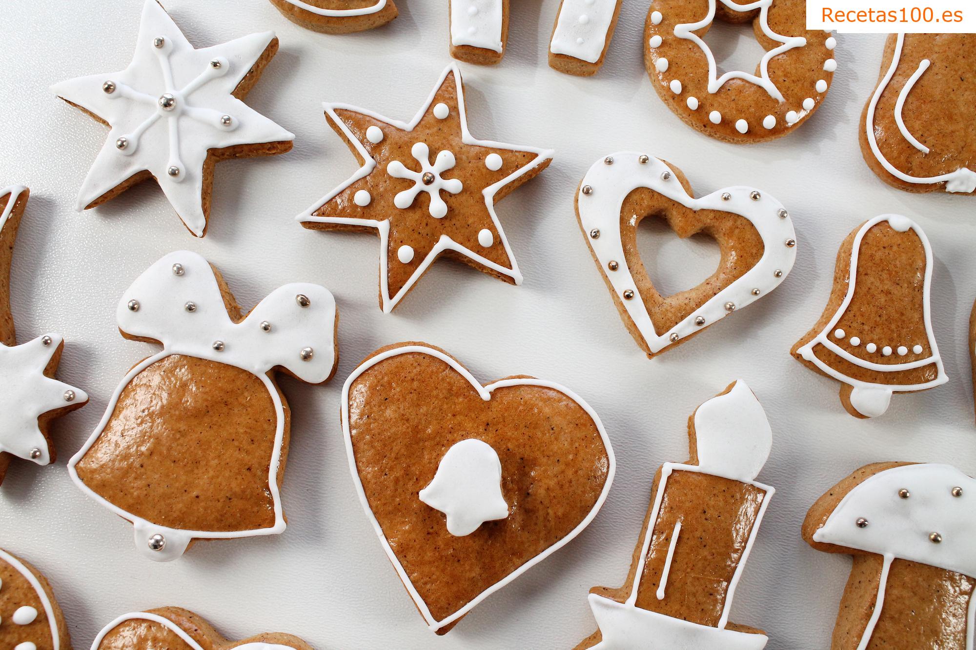 Galletas de jengibre suaves para Navidad