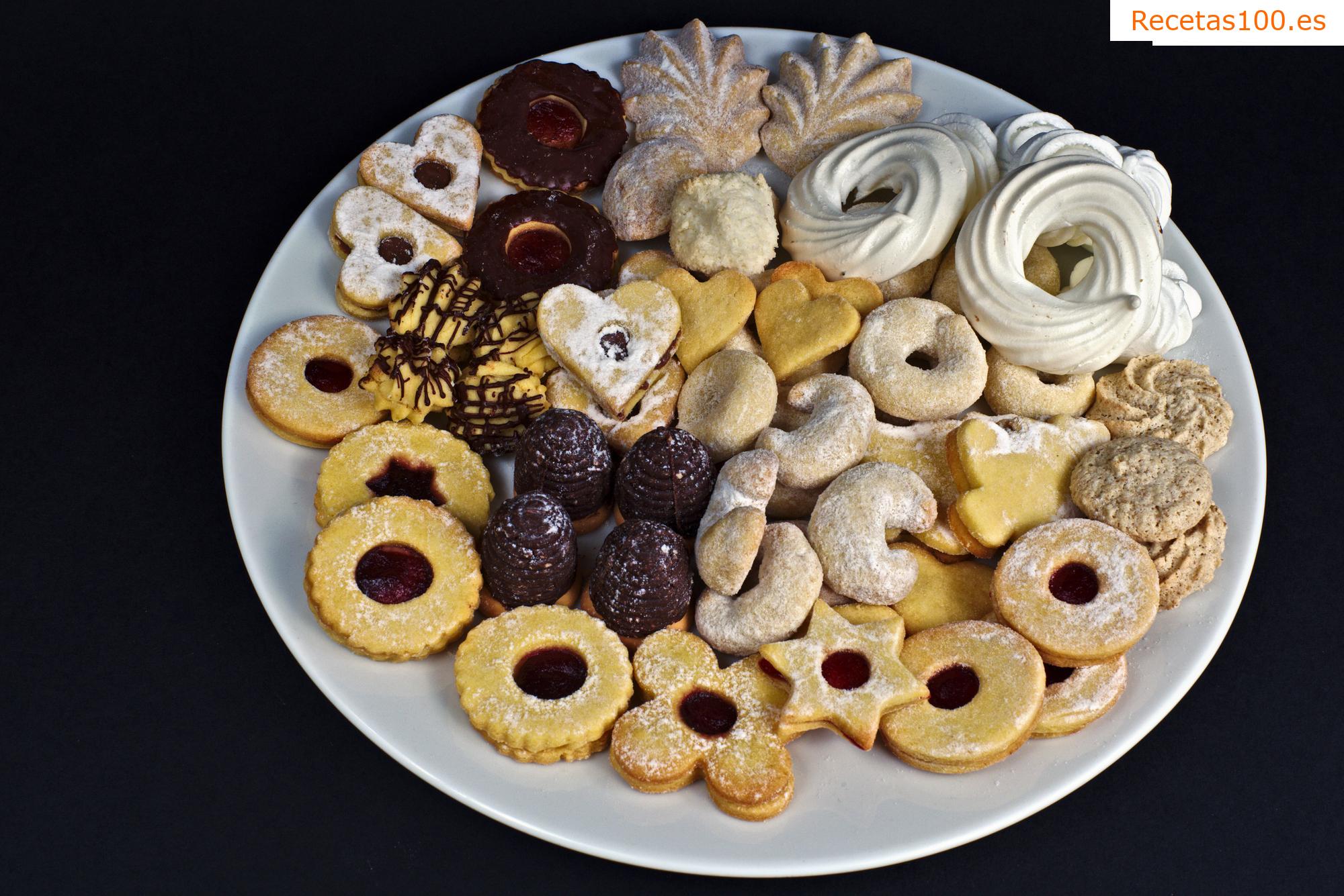 Galletas navideñas frágiles