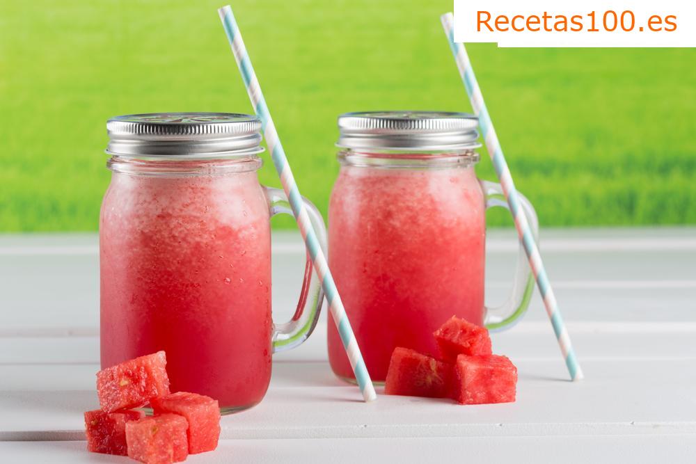 Granita de sandía