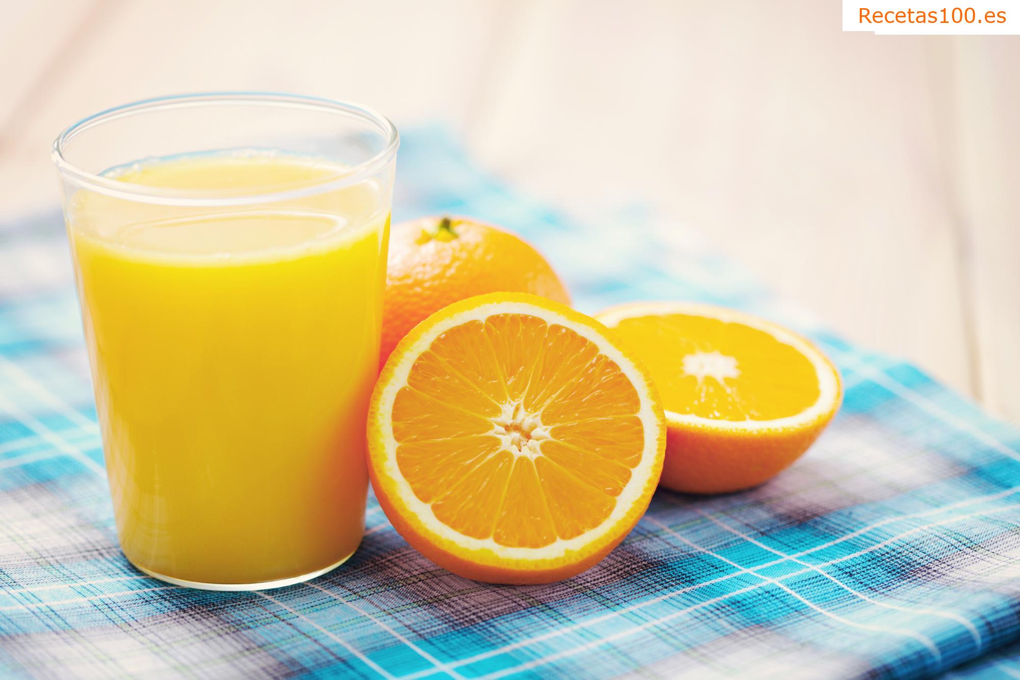 Jugo de naranja casero