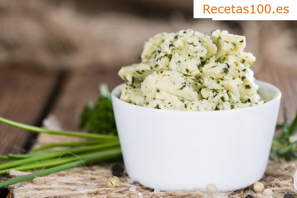 Mantequilla de hierbas