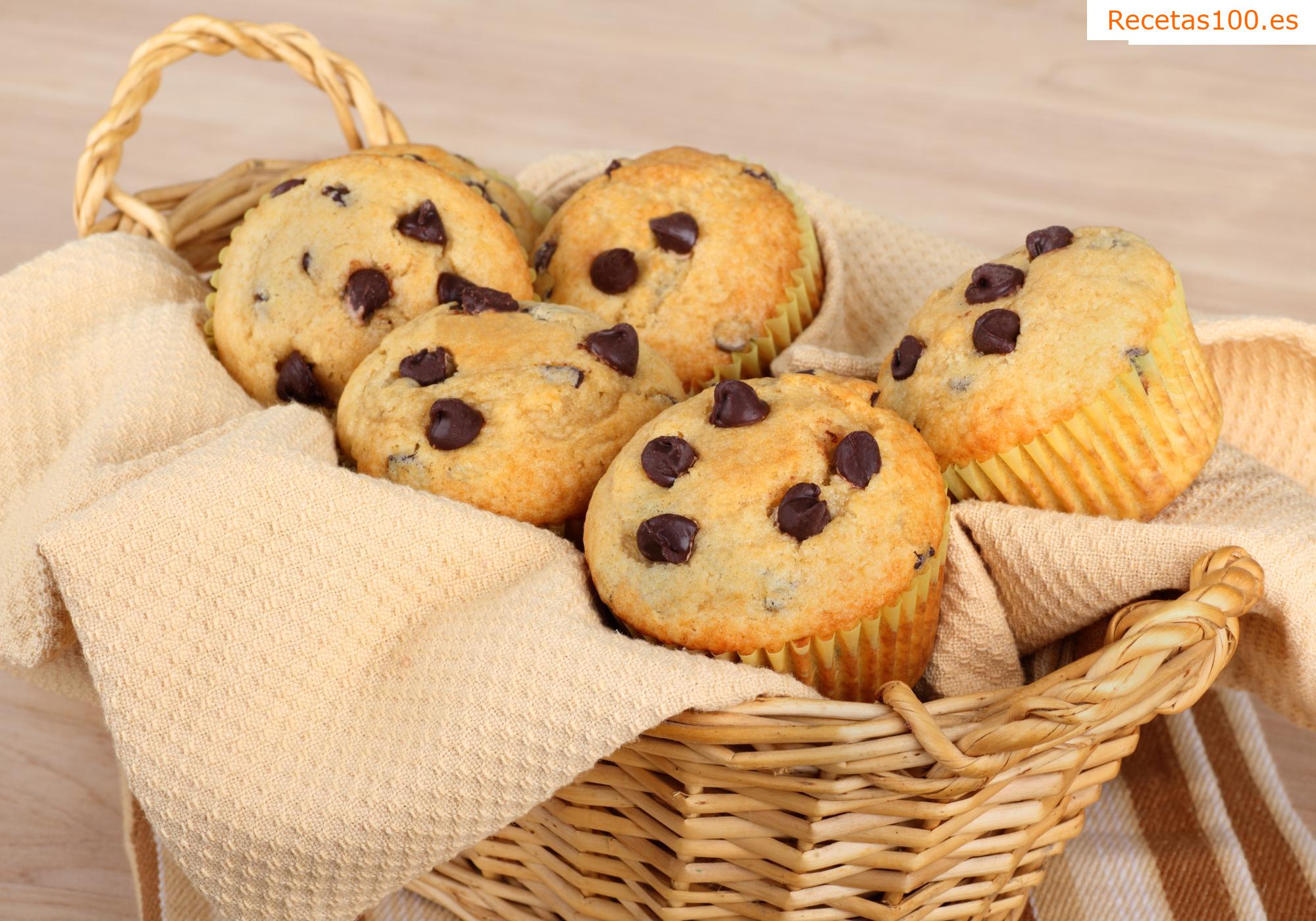 Muffins de chocolate