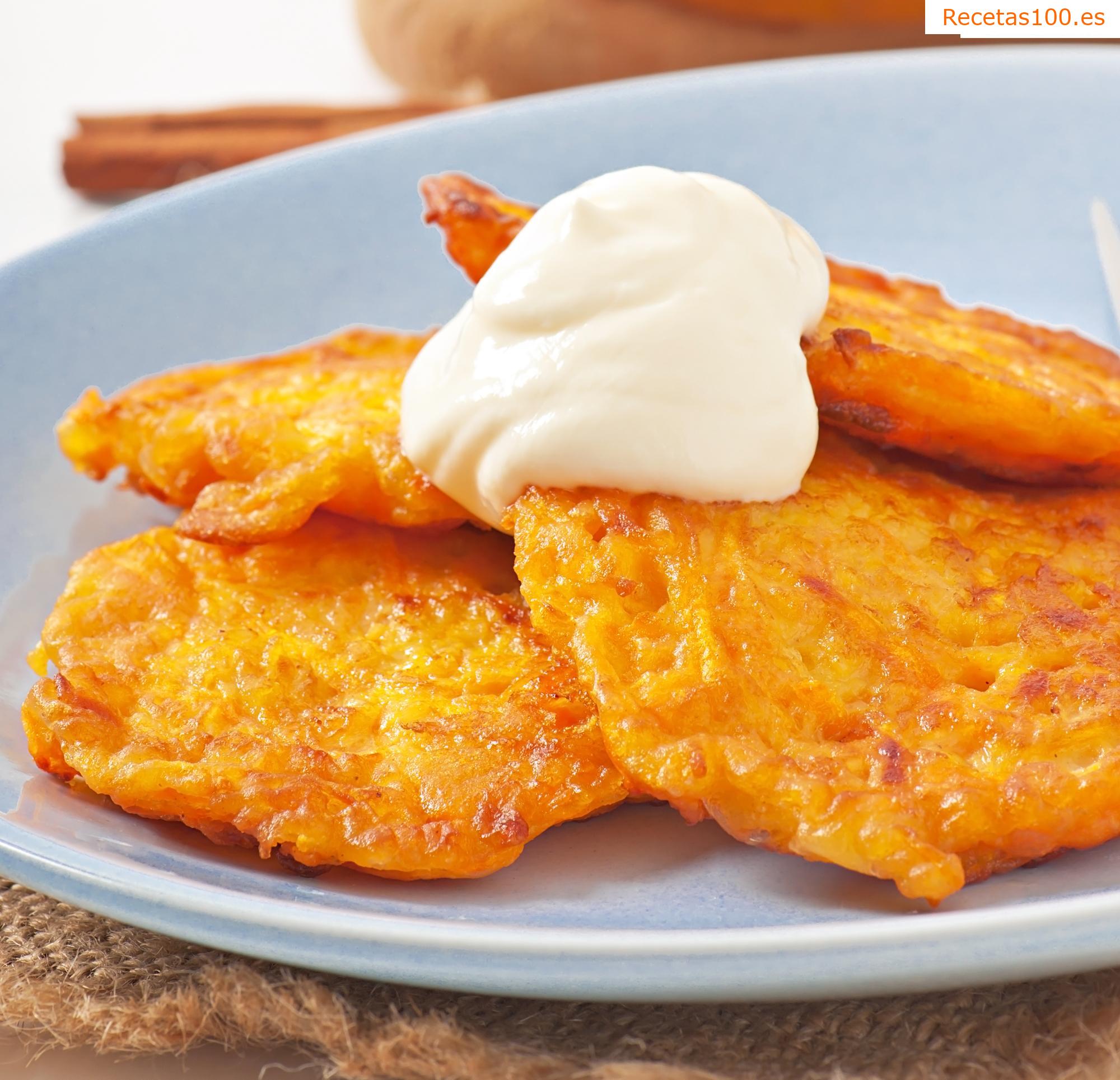 Pancakes de calabaza (Tortitas de calabaza)