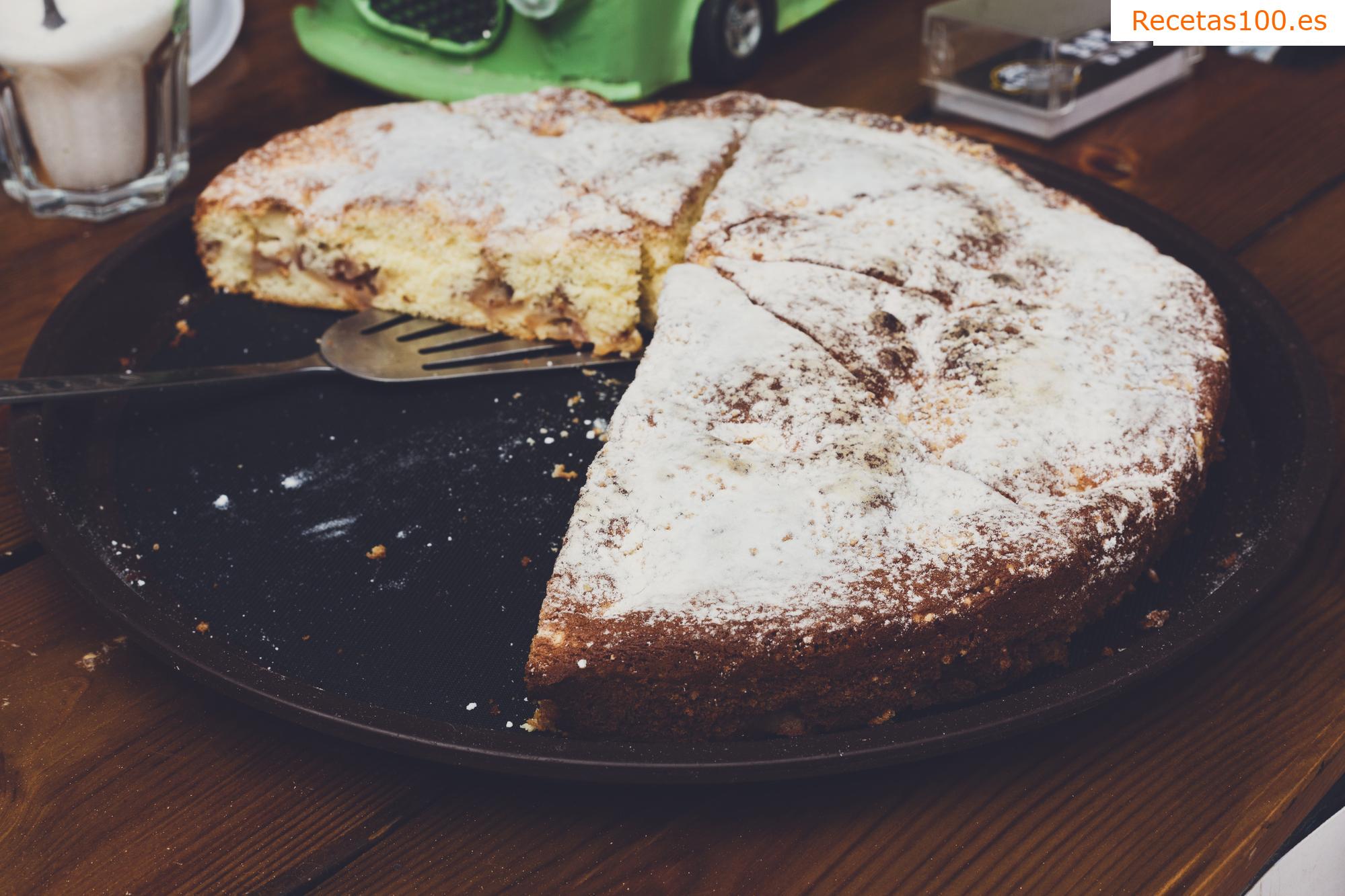 Pastel de manzana rápido