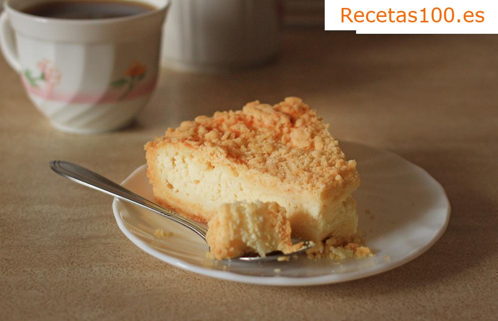 Pastel de requesón sin masa