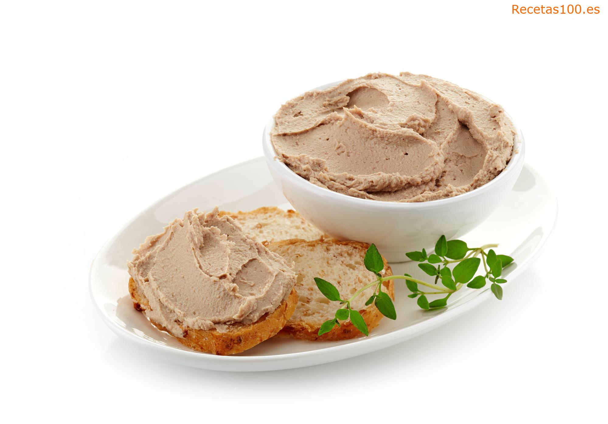 Pâté de hígados de ave