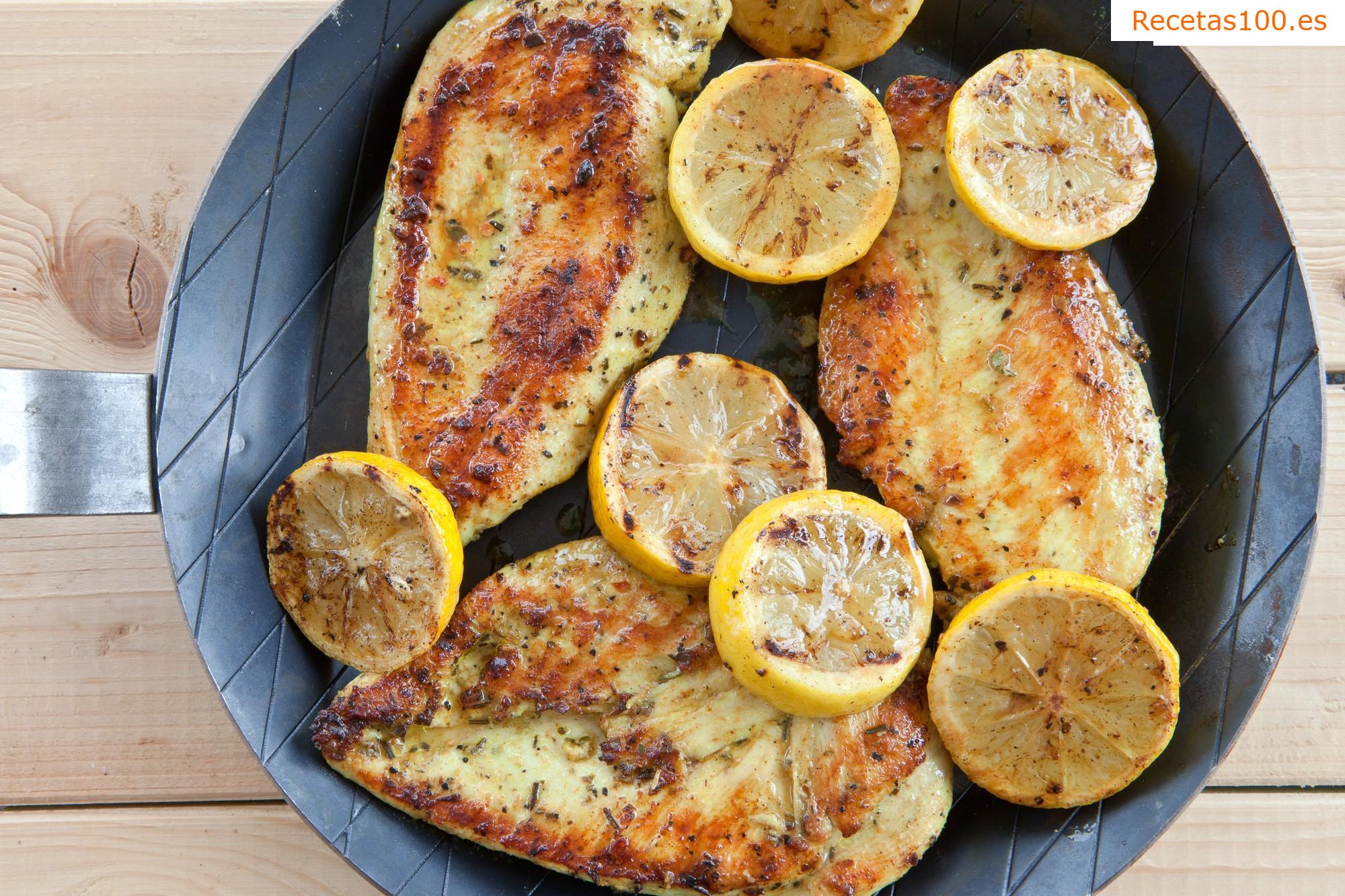 Pechugas de pollo a la parrilla