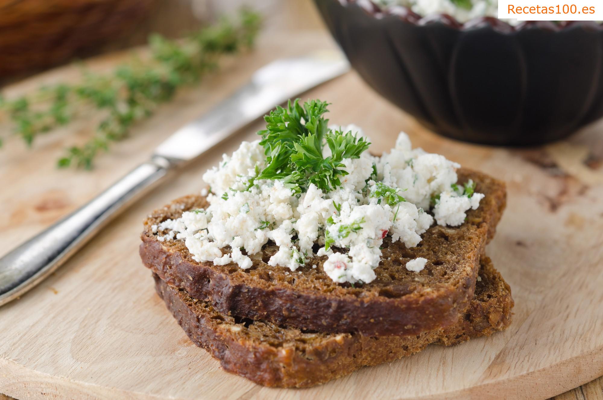 Queso casero ricotta