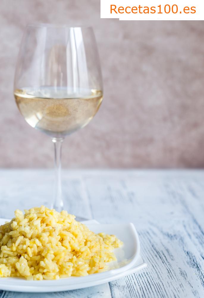 Risotto de parmesano con mejillones