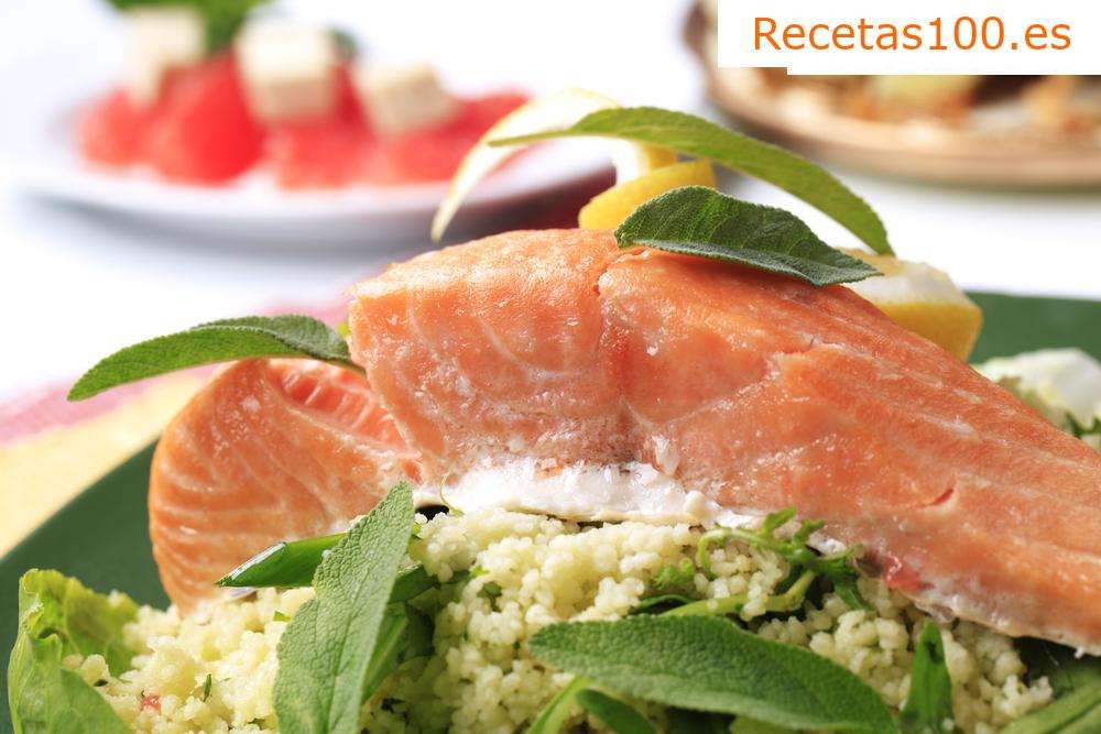 Salmón en perejil