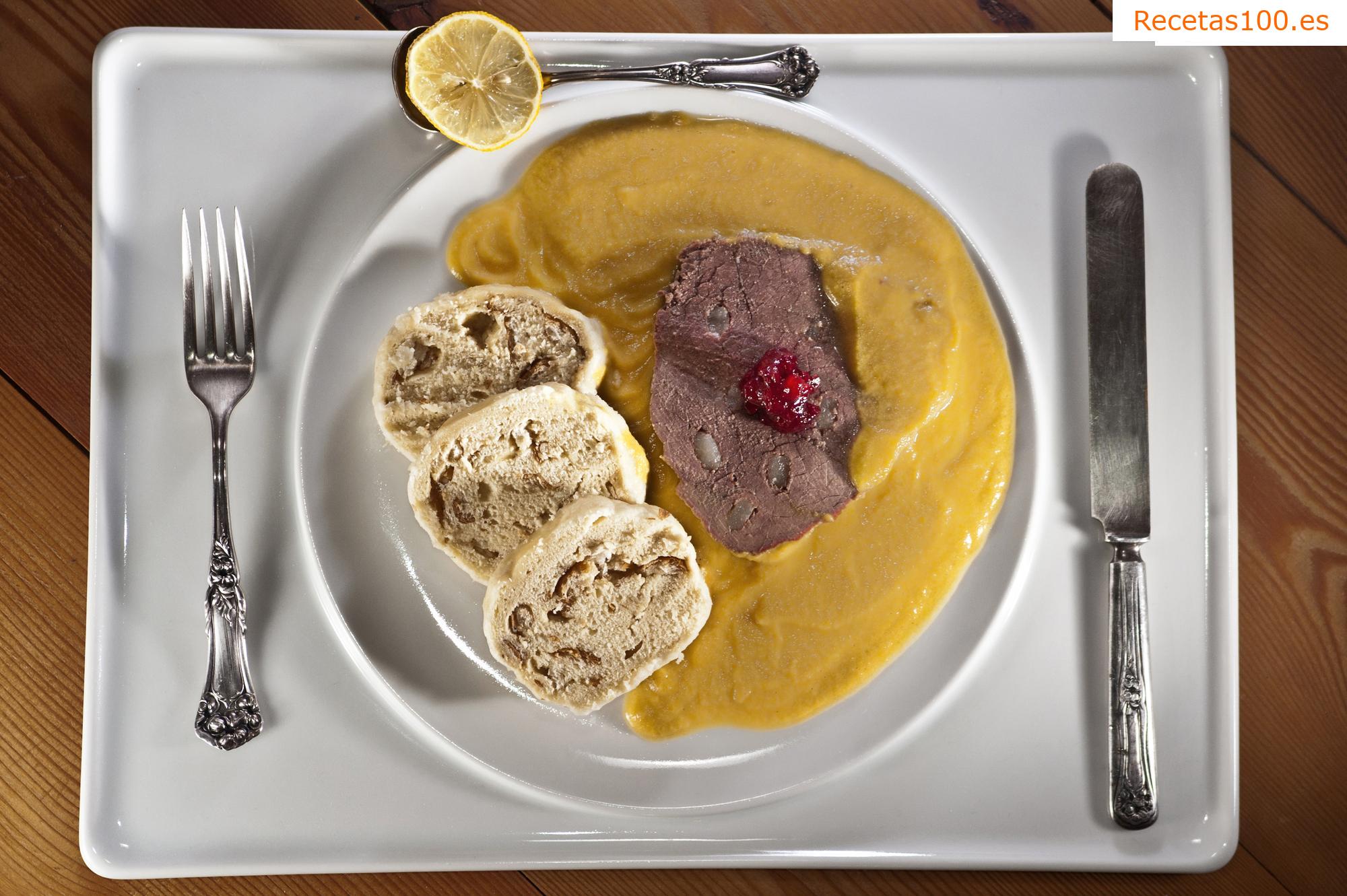 Salsa de carne en crema
