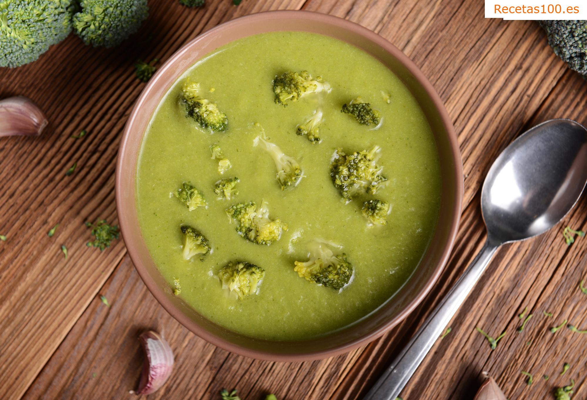 Sopa de brócoli