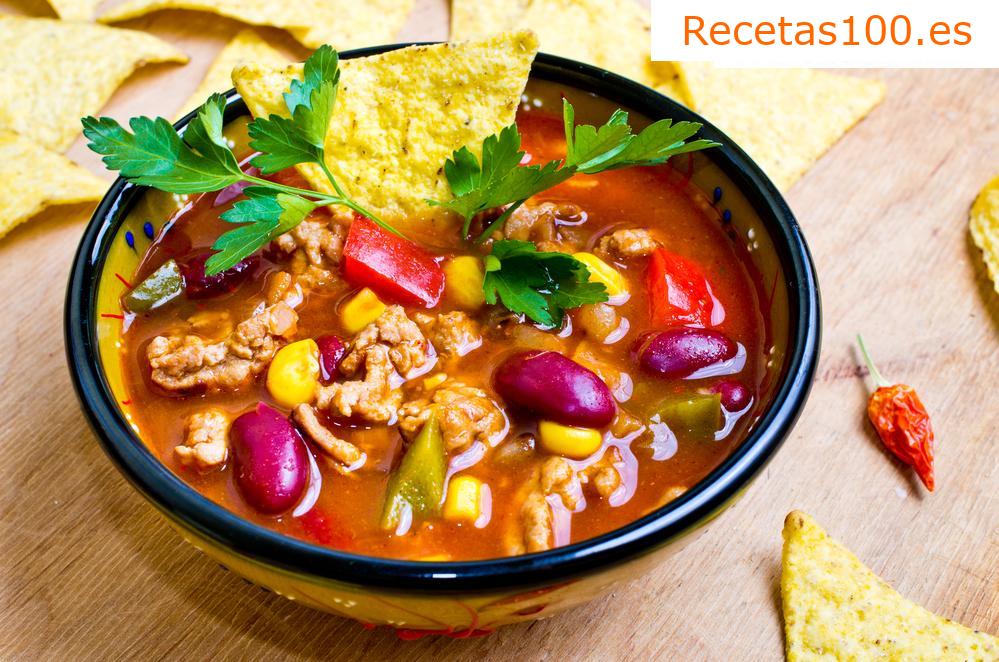 Sopa de papa mexicana