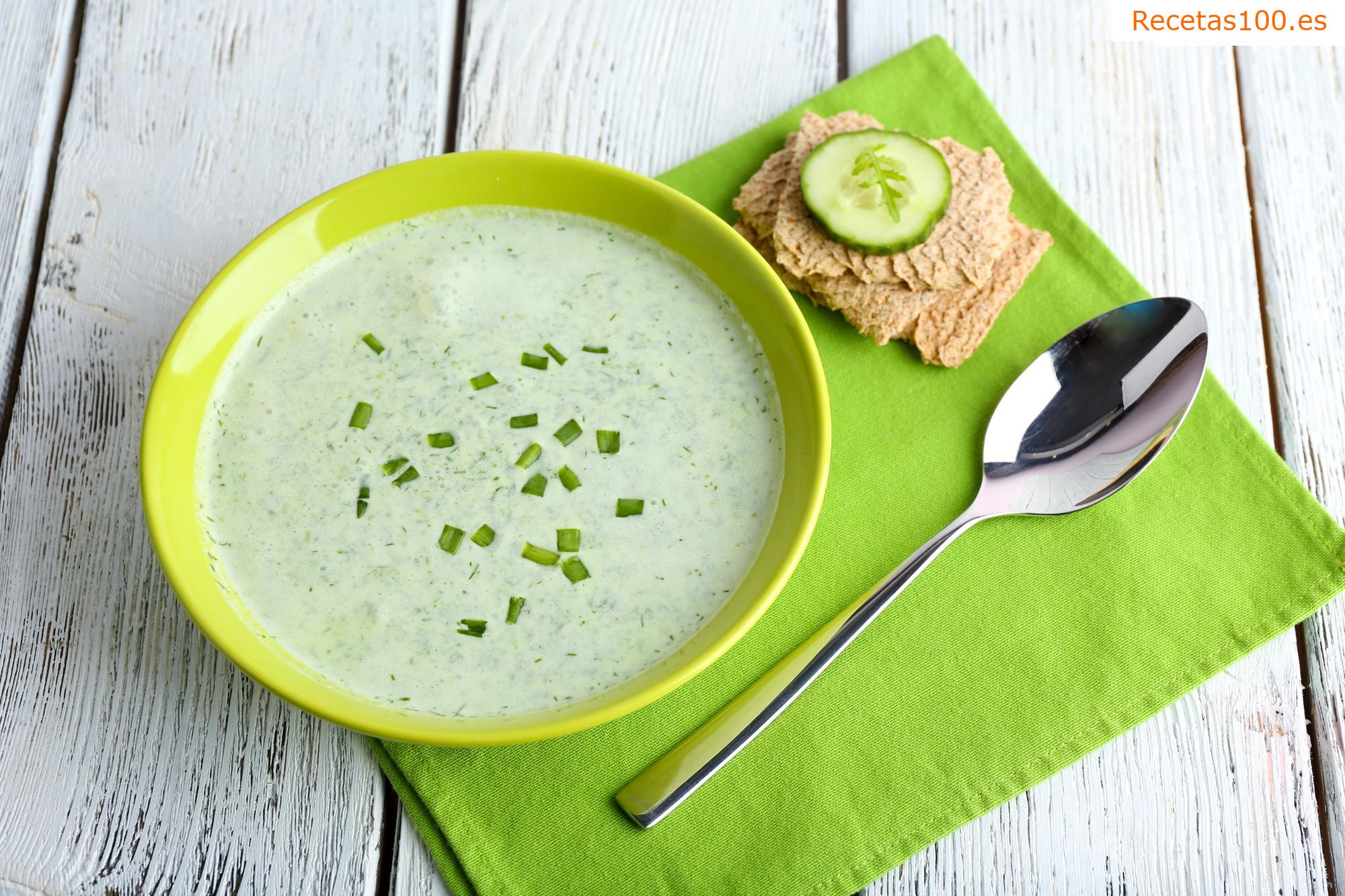 Sopa de pepino