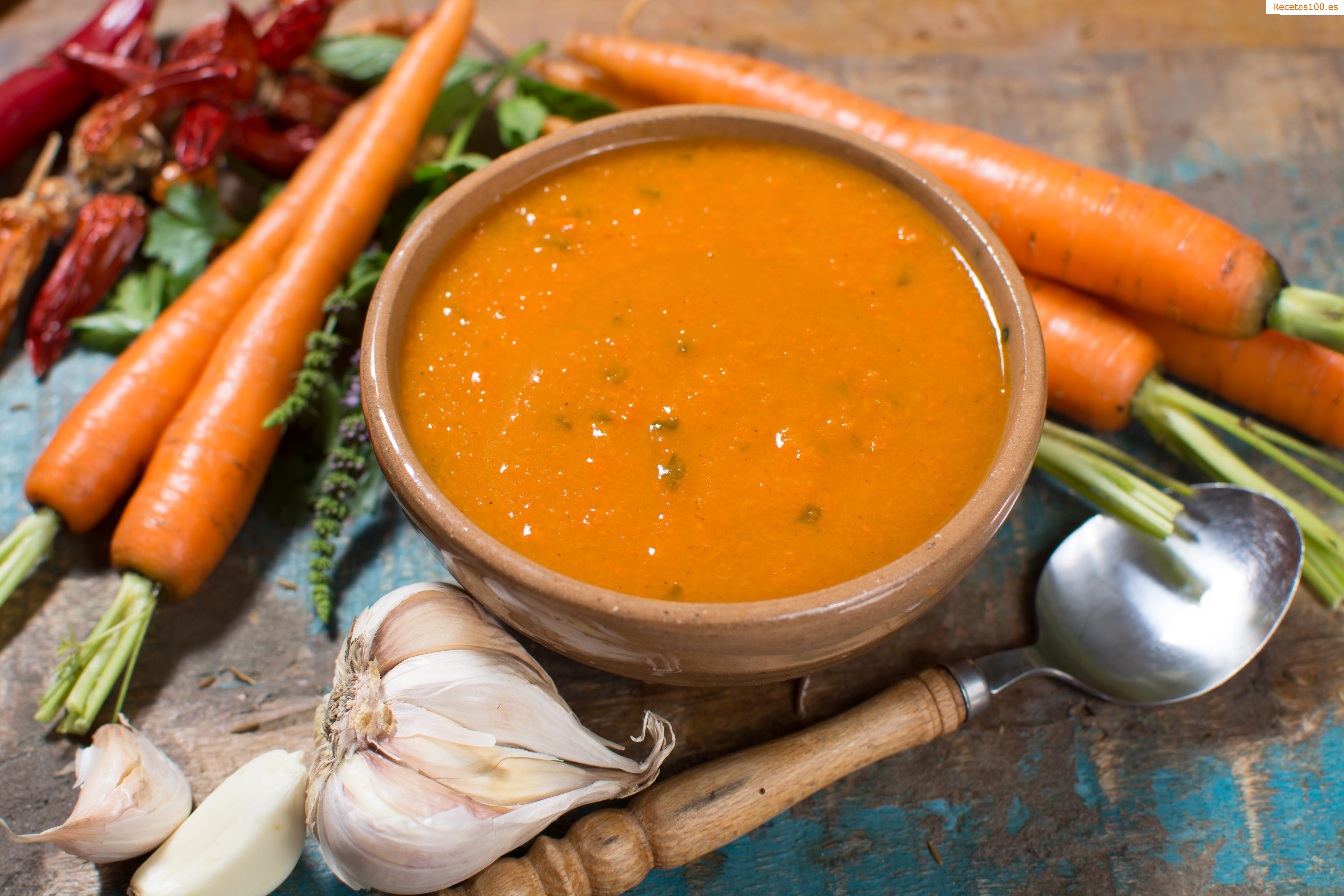 Sopa de zanahoria
