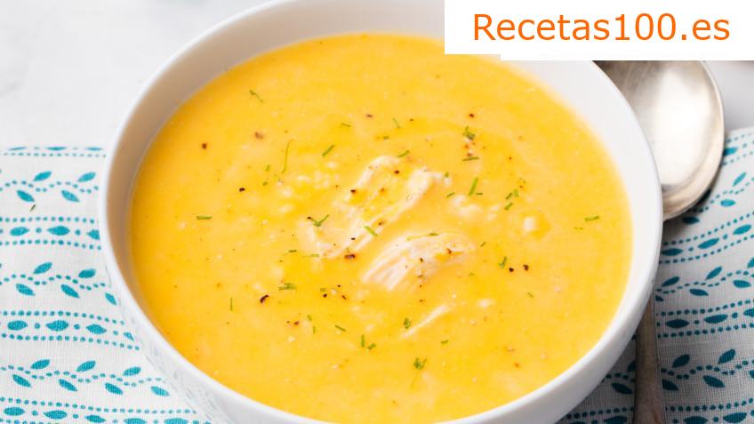 Sopa tailandesa de calabaza