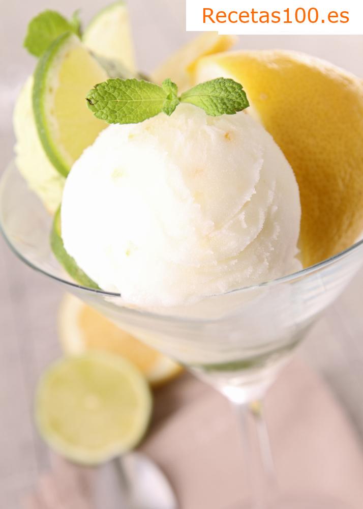 Sorbet de limón