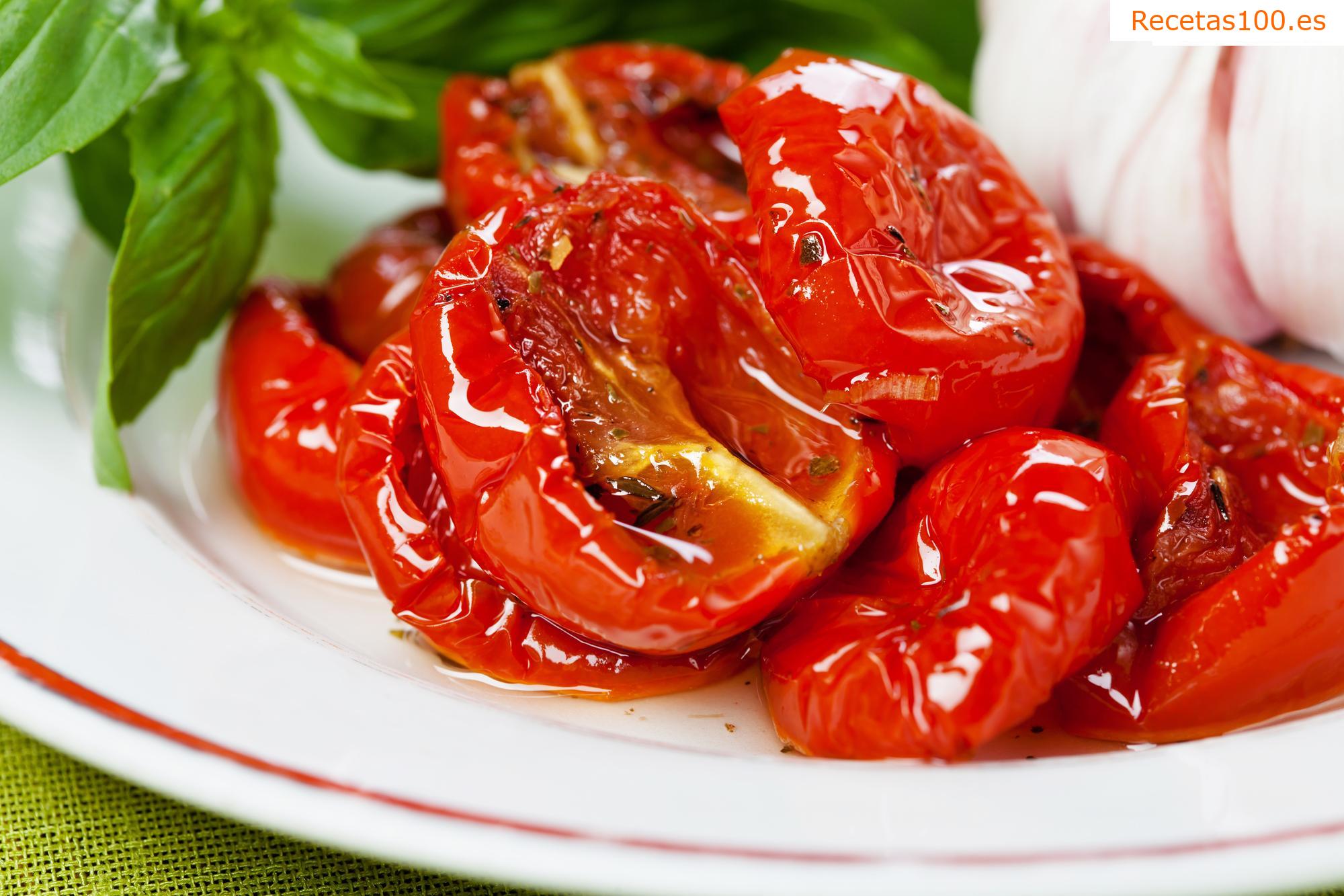 Tomates secos en aceite