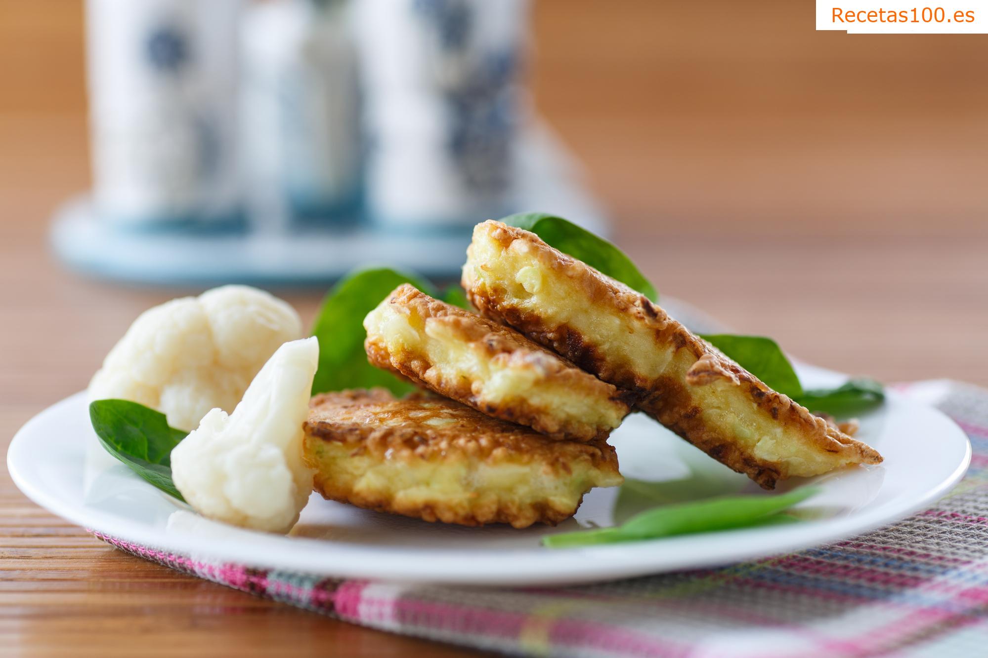 Tortitas de coliflor