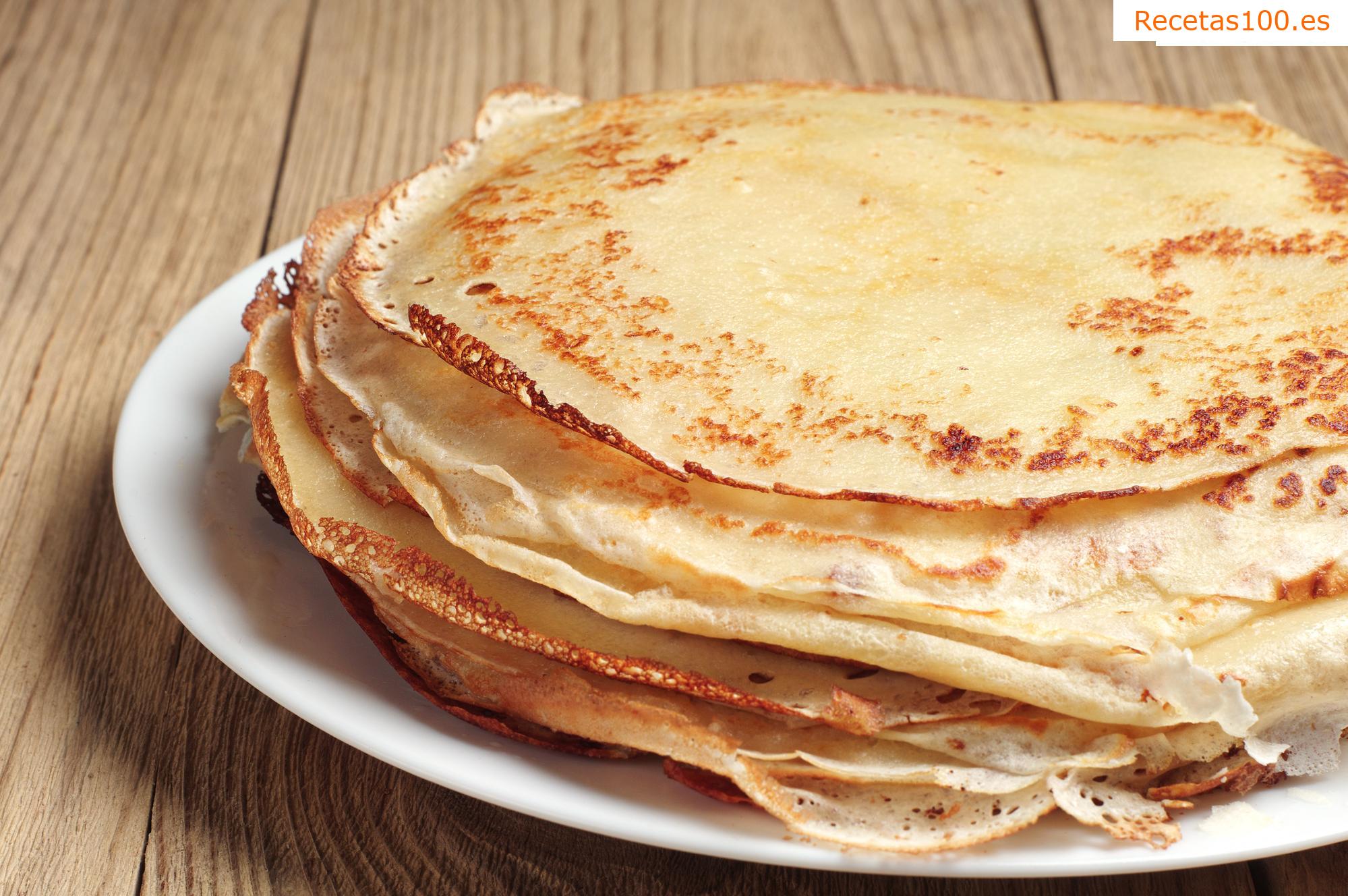 Tortitas de masa de manzana