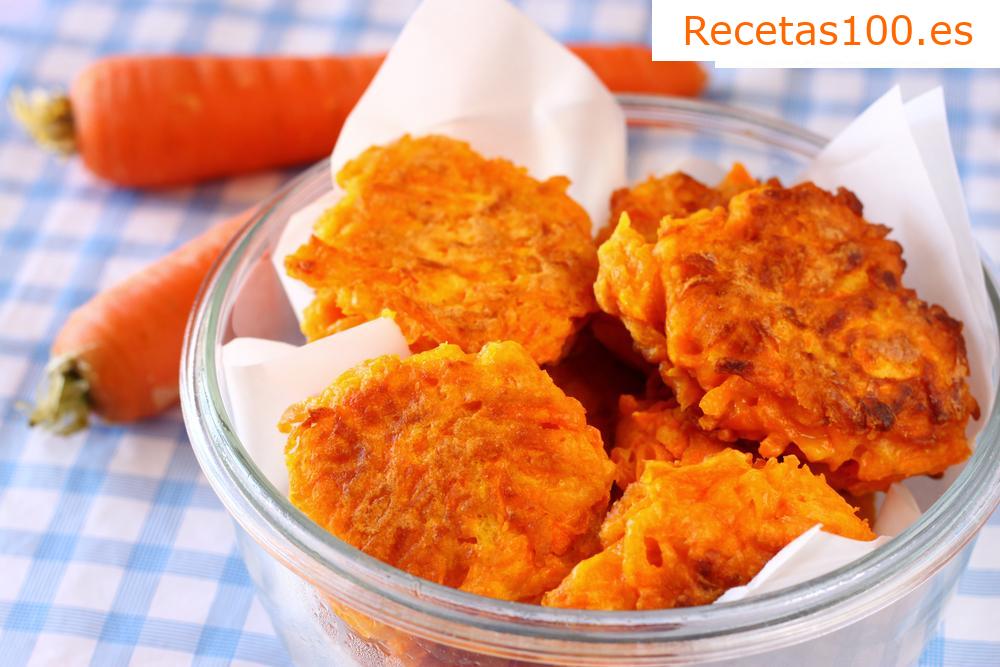 Tortitas de patata y zanahoria