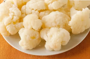 Receta Coliflor frita sin cocinar