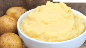Puré de patatas de Smetana con batatas